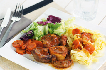 osso buco carottes et tagliatelles 4