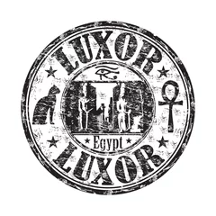 Foto op Plexiglas Luxor grunge rubber stamp © Oxlock