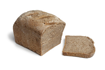 Loaf of sourdough rye bread