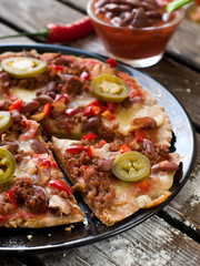 Mexican pizza