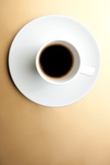 cup of coffee with space for text