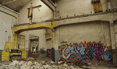 industrial graffiti