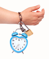 being a slave of time (with clipping paths)