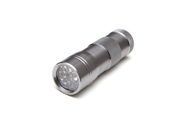 UV Flashlight Isolated on White Background