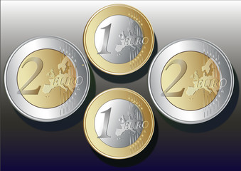4 aded   metal  Euro