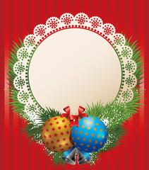 Christmas ball | Classic background series