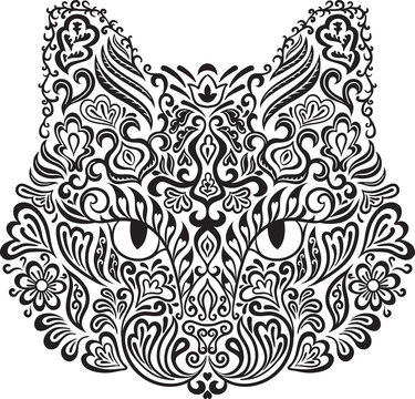 Fototapeta Ornamental cat