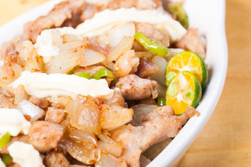 pork sisig a popular delicacy in the philippines