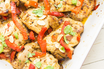 Honey Mustard Chicken Thighs