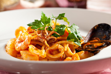 Seafood Spaghetti
