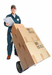 Delivery postman.