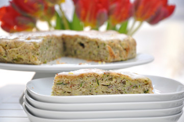 Süsser Zucchinikuchen