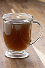 hot fresh apple cider