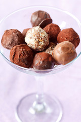 chocolate truffles