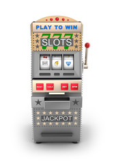 A slot machine, gamble machine.