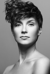 Pretty with the curly hair