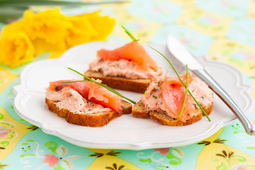 salmon spread