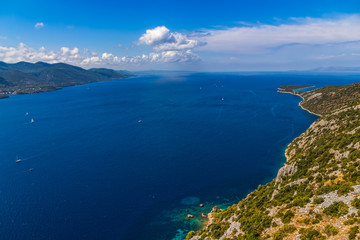 Fototapeta na wymiar Krajobraz Adriatyku