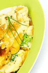 Omelet with Broccoli
