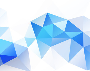 Light blue sky Geometric background vector eps