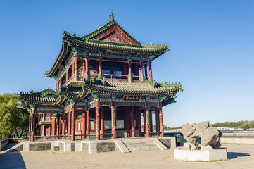 Ancient building in Summer Palace, Beijng