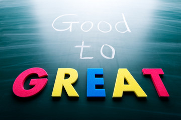 Good to great