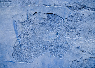 Naklejka premium aged blue wall texture