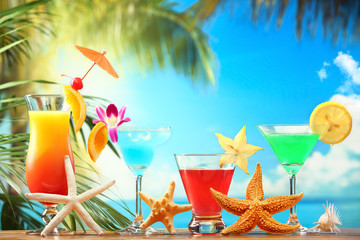 Refreshing cocktail