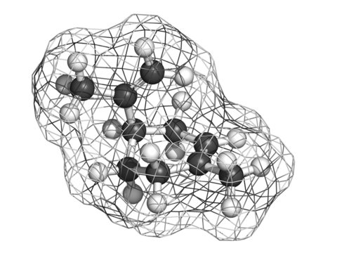 limonene citrus scent molecule, chemical structure