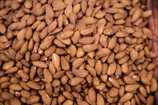 Almond  in the street shop in Dubai