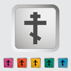Cross  single icon.