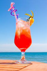 Tequila Sunrise cocktail