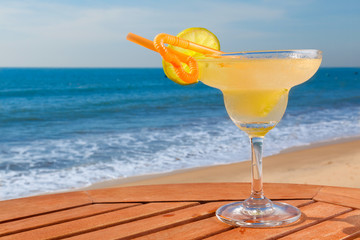daiquiri cocktail with ice