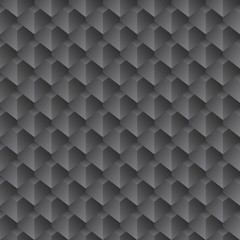 black 3d pattern with blocks