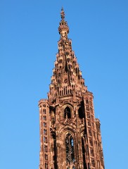 Fototapeta na wymiar France - Cathédrale de Strasbourg