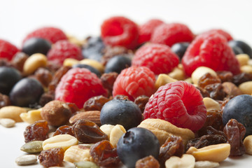 Healthy Berries and Nuts
