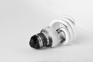 Light Bulb Burned