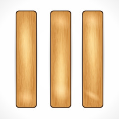 Wooden Eco Banner