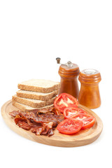 Bacon, Tomatoes and Bread