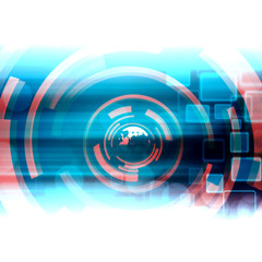 Abstract Technology Background