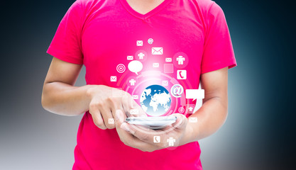 Man With Smart Phone