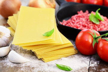 Lasagne, Zutaten © Printemps