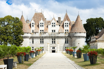 Fototapeta na wymiar Monbazillac Castle, Aquitaine, France