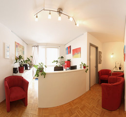 Loft Tresen mit gemütlicher Sitzecke