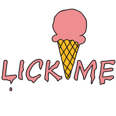 Lick Me Ice Cream
