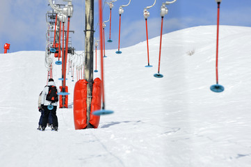 ligne de téléski