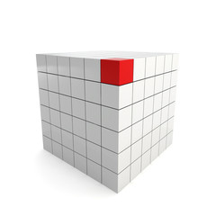 Fototapeta premium Unique cube