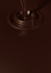 Dark chocolate background