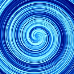Abstract glossy art swirl water blue background 2