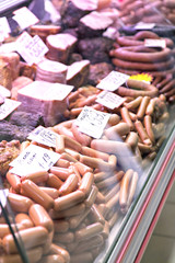 Butchers counter